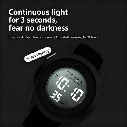 MINGRUI Kids Digital Sport Watch 30M Waterproof Outdoor Wristwatch with LED Backlight, Alarm, Stopwatch, 12/24H