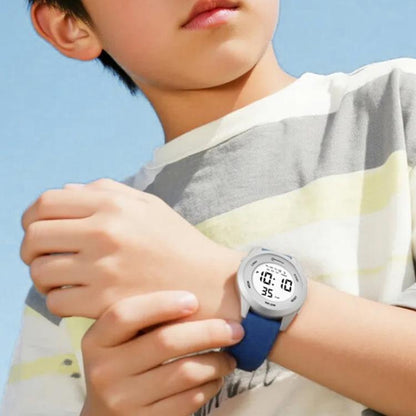 MINGRUI Kids Digital Sport Watch 30M Waterproof Outdoor Wristwatch with LED Backlight, Alarm, Stopwatch, 12/24H