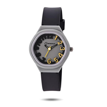 MINGRUI Kids Analog Watch 3ATM Waterproof Simple Quartz Wrist Watch for Girls Boys