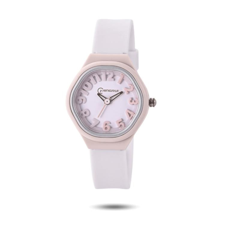 MINGRUI Kids Analog Watch 3ATM Waterproof Simple Quartz Wrist Watch for Girls Boys
