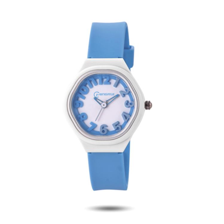 MINGRUI Kids Analog Watch 3ATM Waterproof Simple Quartz Wrist Watch for Girls Boys