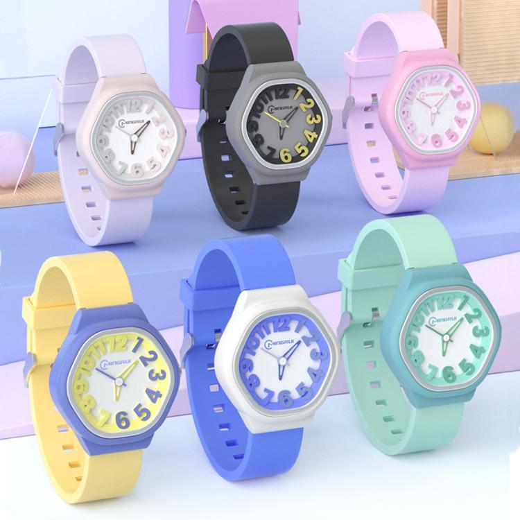 MINGRUI Kids Analog Watch 3ATM Waterproof Simple Quartz Wrist Watch for Girls Boys