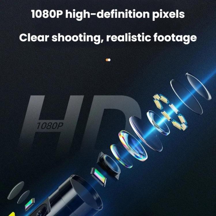 TESLONG WF200 WiFi HD Endoscope With LED Lights Handheld Industrial Inspection & Repair Borescope, Dual-Lens 8mm/5m