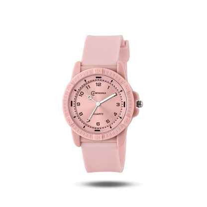 MINGRUI Quartz Watch for Boys Girls Students 30M Waterproof Minimalist Analog Wrist Watch with Soft Silicone Strap