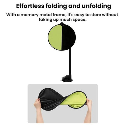 Office Computer Car Sunshade All-Around Anti-Glare Sunblock, Clip-on Green, Clip-on Black, Clip-on Blue, Clip-on Pink, Suction Cup Green, Suction Cup Black, Suction Cup Blue, Suction Cup Pink, Suction Cup + Clip Green, Suction Cup + Clip Black