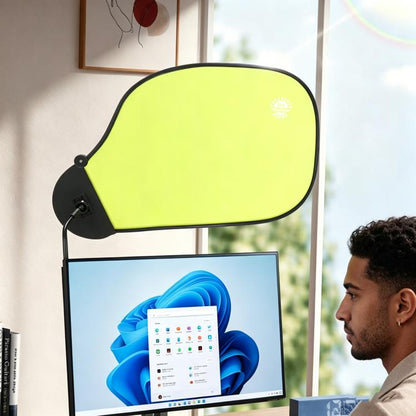 Office Computer Car Sunshade All-Around Anti-Glare Sunblock, Clip-on Green, Clip-on Black, Clip-on Blue, Clip-on Pink, Suction Cup Green, Suction Cup Black, Suction Cup Blue, Suction Cup Pink, Suction Cup + Clip Green, Suction Cup + Clip Black