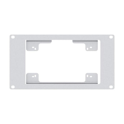HomeRack 7 Inch DSI Display Mounting Panel, 3U Mounting Space, Compatible With Official Raspberry Pi 7inch Touch Displays, Waveshare 34390