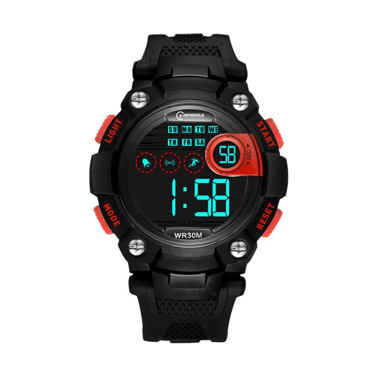 MINGRUI Kids Digital Sports Watch Waterproof Luminous Outdoor Wristwatch With Alarm, Stopwatch, Calendar
