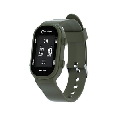 MINGRUI Kids Digital Sport Watch 30M Waterproof Slim Fitness Wristband for Boys Girls with LED Backlight, Alarm, Calendar