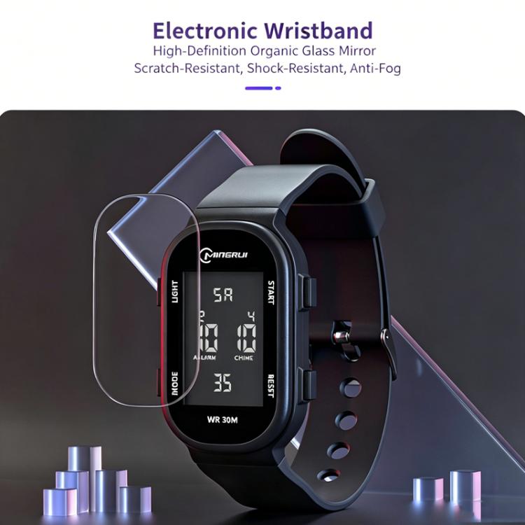 MINGRUI Kids Digital Sport Watch 30M Waterproof Slim Fitness Wristband for Boys Girls with LED Backlight, Alarm, Calendar