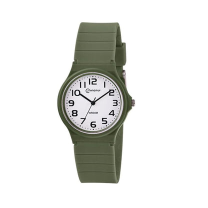 MINGRUI Analog Watch For Boys Girls Waterproof Student Wrist Watch With Silent Quartz Movement