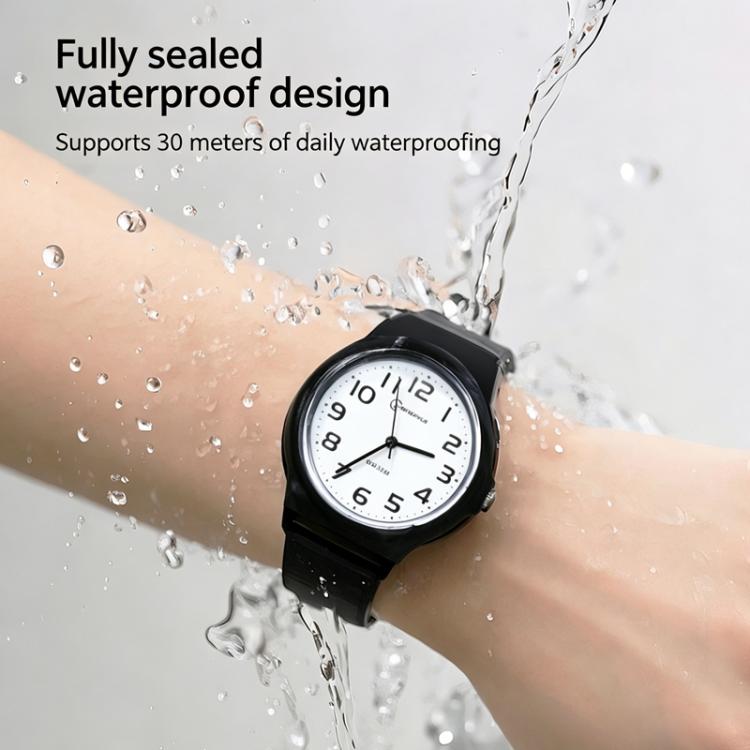 MINGRUI Analog Watch For Boys Girls Waterproof Student Wrist Watch With Silent Quartz Movement