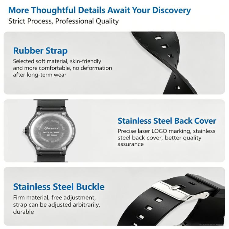 MINGRUI Analog Watch For Boys Girls Waterproof Student Wrist Watch With Silent Quartz Movement