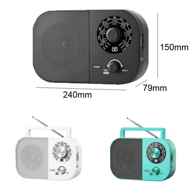 WDK Portable FM/AM/SW Tri-Band Radio, For EU, For US