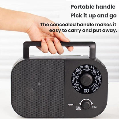 WDK Portable FM/AM/SW Tri-Band Radio, For EU, For US