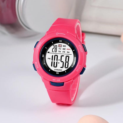 MINGRUI Kids Digital Sport Watch for Boys Girls 30M Waterproof Outdoor Electronic Watches with LED Backlight, Alarm, Stopwatch, Calendar Date