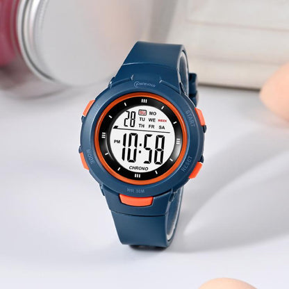 MINGRUI Kids Digital Sport Watch for Boys Girls 30M Waterproof Outdoor Electronic Watches with LED Backlight, Alarm, Stopwatch, Calendar Date
