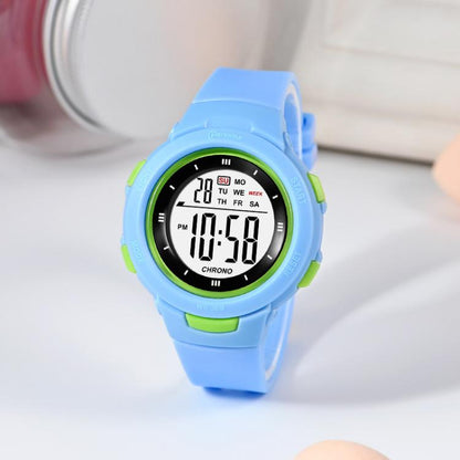 MINGRUI Kids Digital Sport Watch for Boys Girls 30M Waterproof Outdoor Electronic Watches with LED Backlight, Alarm, Stopwatch, Calendar Date