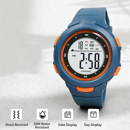 MINGRUI Kids Digital Sport Watch for Boys Girls 30M Waterproof Outdoor Electronic Watches with LED Backlight, Alarm, Stopwatch, Calendar Date
