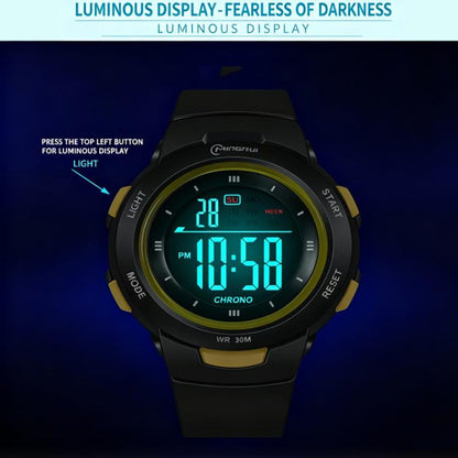 MINGRUI Kids Digital Sport Watch for Boys Girls 30M Waterproof Outdoor Electronic Watches with LED Backlight, Alarm, Stopwatch, Calendar Date