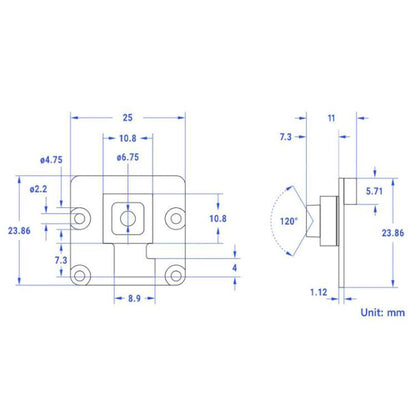 IMX708 12MP High Resolution Autofocus Camera,  Compatible With Raspberry Pi Series Boards, 34276