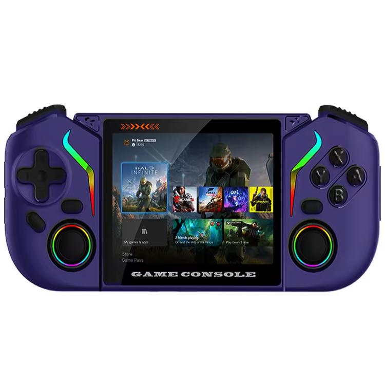 X95 Pro Android 9.0 Handheld Game Console, 3.5 Inch IPS Screen Retro Game Player Support WiFi Video Player with RGB Joystick, 64G, 128G