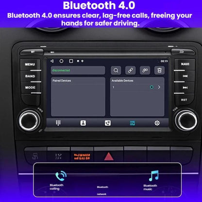 7-Inch Car Navigation Multimedia Smartphone Connectivity CarPlay All-In-One For Audi A3, Quad-core 2GB+32GB, Quad-core 4GB+32GB, Octa-core 4GB+64GB, Octa-core 6GB+128GB
