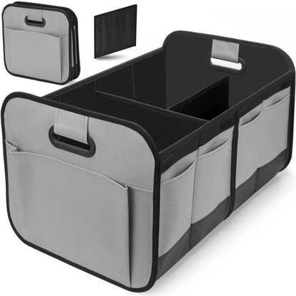 Foldable Oxford Coth Storage Box With Handle For Car Trunk