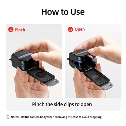 For DJI Osmo Pocket 4 aMagisn Gimbal Protector Case Protective Cover with One-Piece Flip Design Integrated 3D Joystick Guard