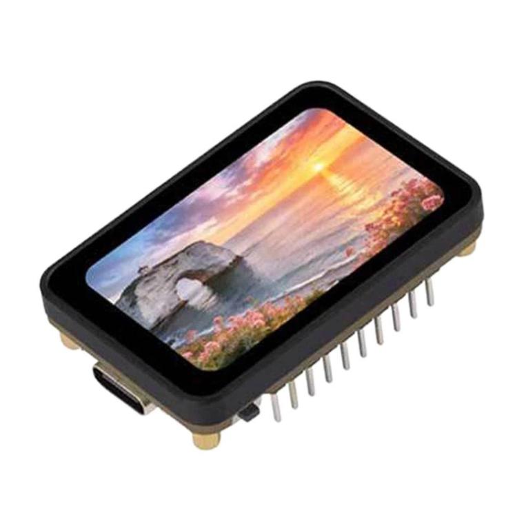Waveshare ESP32-C6 1.64 Inch AMOLED Touch Display Development Board, 280 X 456 Resolution, Supports Wi-Fi 6 And BLE 5, Not Welded, Welded