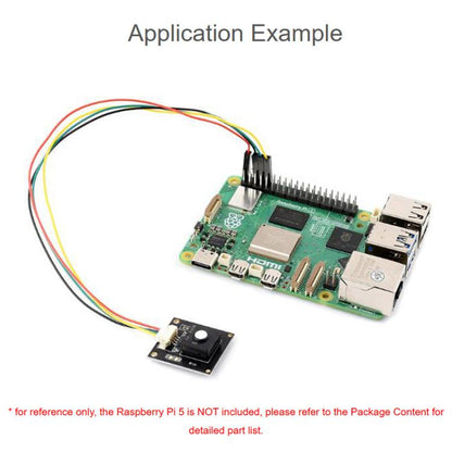 Environment 6 In 1 Gas Sensor Module Supports UART Control Interface, Waveshare 34169