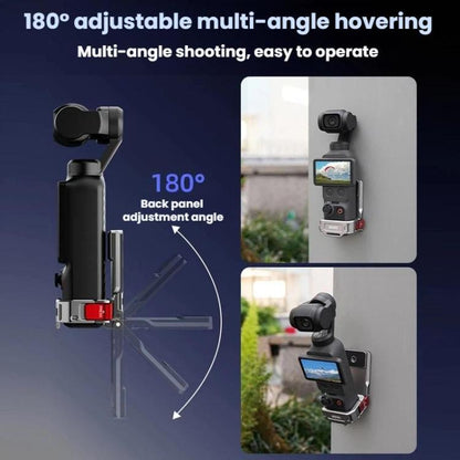 For DJI Osmo Pocket 3 / 4 BRDRC Multi-Functional Magnetic Base Adapter Frame Extension Stand, For DJI Osmo Pocket 3 / 4 Titanium