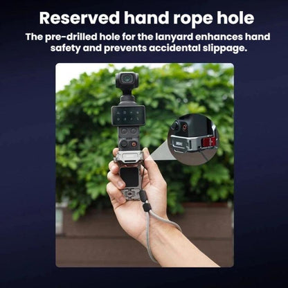 For DJI Osmo Pocket 3 / 4 BRDRC Multi-Functional Magnetic Base Adapter Frame Extension Stand, For DJI Osmo Pocket 3 / 4 Titanium