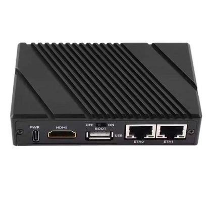 For Raspberry Pi CM5 Gigabit / 2.5G Dual Ethernet Mini-Computer Supports Dual RJ45 Ethernet Ports, 4K Display Output And Dual MIPI Interfaces, Waveshare 34180