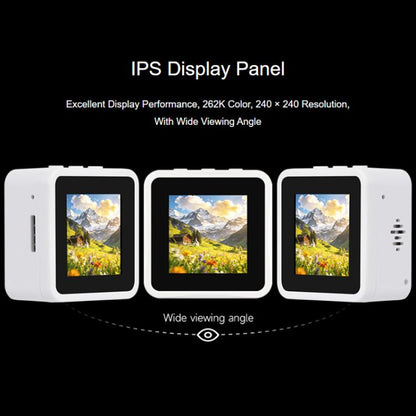 Waveshare 33868 ESP32-S3 1.54 Inch LCD Display Development Board 262K Color, Supports Dual Microphones, 2.4GHz Wi-Fi And BLE 5, 33868