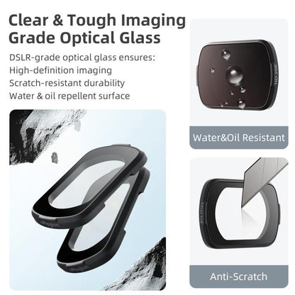 For DJI Osmo Pocket 4 / 3 aMagisn Magnetic Lens Filter, Adjustable CPL, VND  1-5 Stop, VND 6-10 Stop, Black Mist 1/4, ND4/16/64/256, ND1000