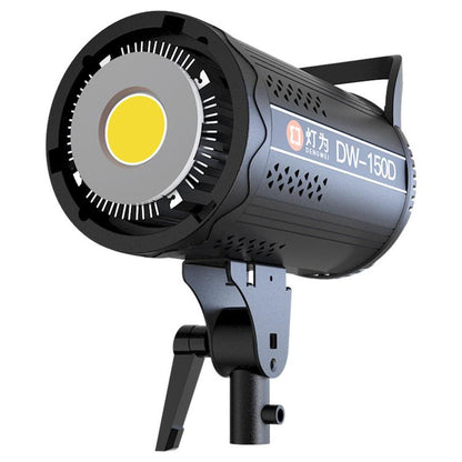 DENGWEI DW150D 150W COB LED Video Light Daylight Balanced Continuous Output Studio Lamp, EU Plug, US Plug, UK Plug