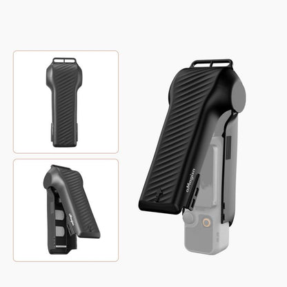 For DJI Osmo Pocket 4 aMagisn One-Piece Flip Protective Case Impact-Resistant ABS Hard Cover with Built-in Magnetic Filter Storage