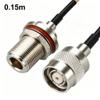 TNC Male To N Female RG316 Coaxial Cable, 0.1m, 0.15m, 0.3m, 1m, 2m, 3m, 5m