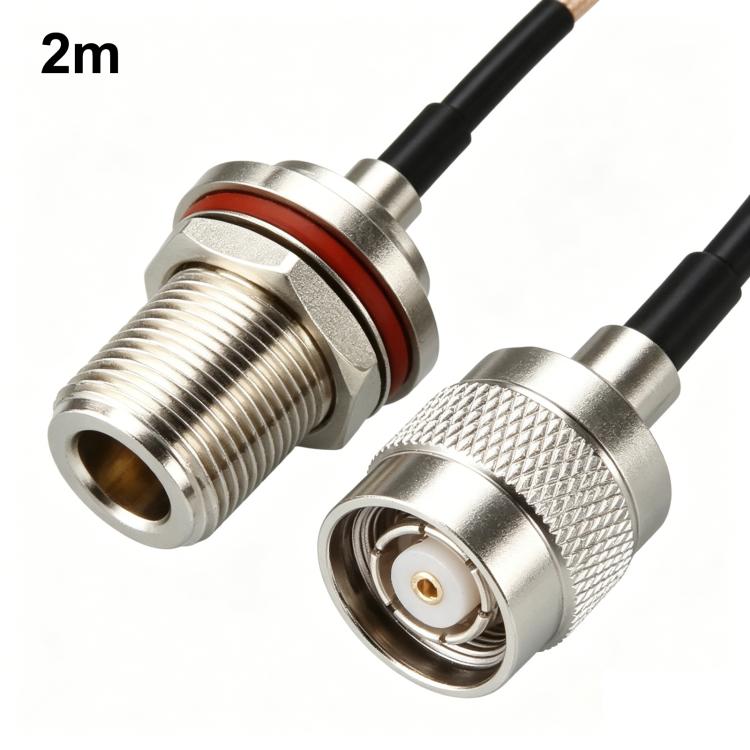 TNC Male To N Female RG316 Coaxial Cable, 0.1m, 0.15m, 0.3m, 1m, 2m, 3m, 5m