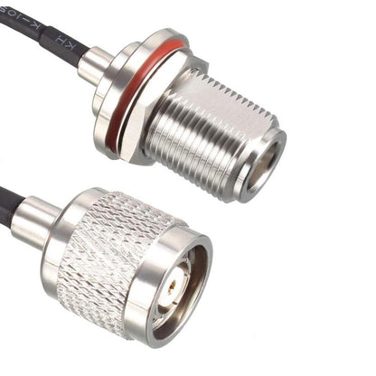 TNC Male To N Female RG316 Coaxial Cable, 0.1m, 0.15m, 0.3m, 1m, 2m, 3m, 5m