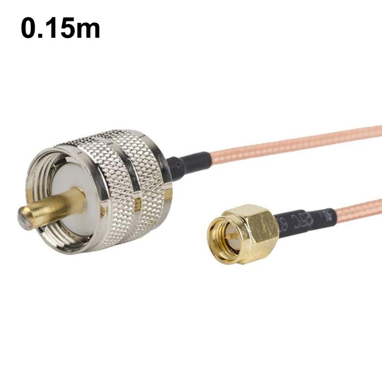 SMA Male To PL259 UHF Male RG316 RF Connection Cable, 0.1m, 0.15m, 0.3m, 1m, 2m, 3m, 5m