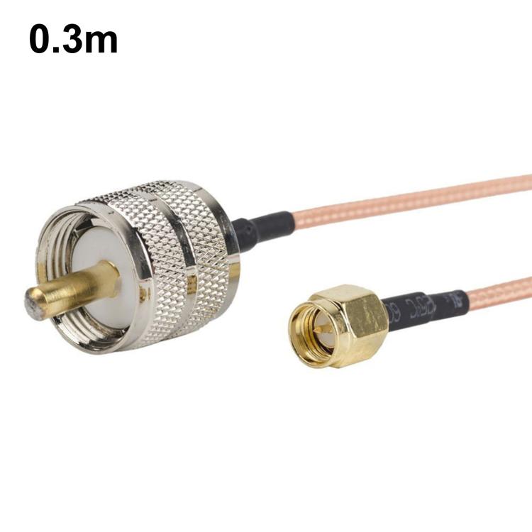 SMA Male To PL259 UHF Male RG316 RF Connection Cable, 0.1m, 0.15m, 0.3m, 1m, 2m, 3m, 5m