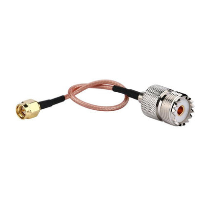 SMA Male To UHF Female S0239 Coaxial Cable RG316 RF Extension Cable, 0.1m, 0.15m, 0.3m, 1m, 2m, 3m, 5m