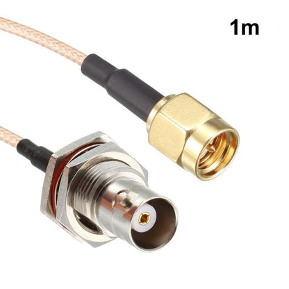 SMA Male To BNC Female RF Coaxial Cable RG316 Patch Cable, 0.1m, 0.15m, 0.3m, 1m, 2m, 3m, 5m