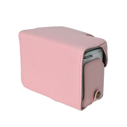 For Sony ZV-E10 II / ZV-E10M2 PU Leather Camera Case Bag Protective Half Body Cover With Shoulder Strap