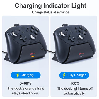 For Nintendo Switch 2 Pro STARTRC GAMES Controller Charging Dock Adapter Stand