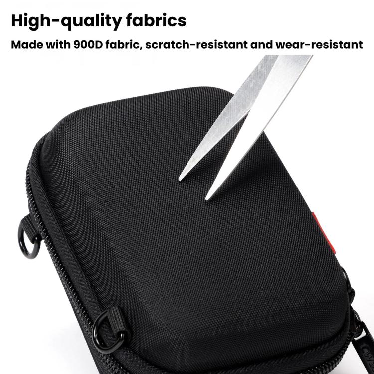Cwatcun H45 3.0 Portable CCD Camera Bag Single-Shoulder EVA Mirrorless Compact Cameras Storage Bag, H45 3.0 (Black)