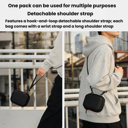 Cwatcun H45 3.0 Portable CCD Camera Bag Single-Shoulder EVA Mirrorless Compact Cameras Storage Bag, H45 3.0 (Black)