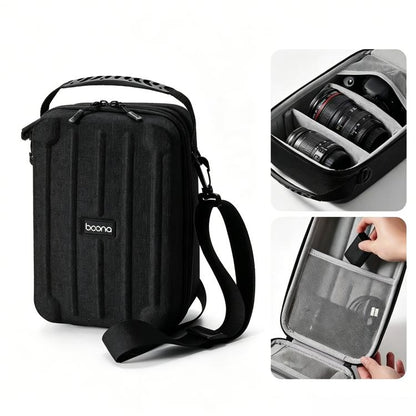 Baona FH002 Crossbody Single-Shoulder Camera Bag Portable EVA Hard-Shell Protective Case